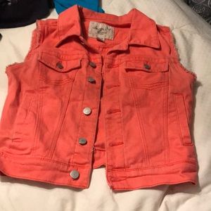 jean vest🔥
